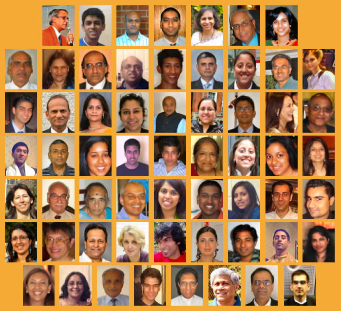 Pictures of the people behind the Hindu Academy